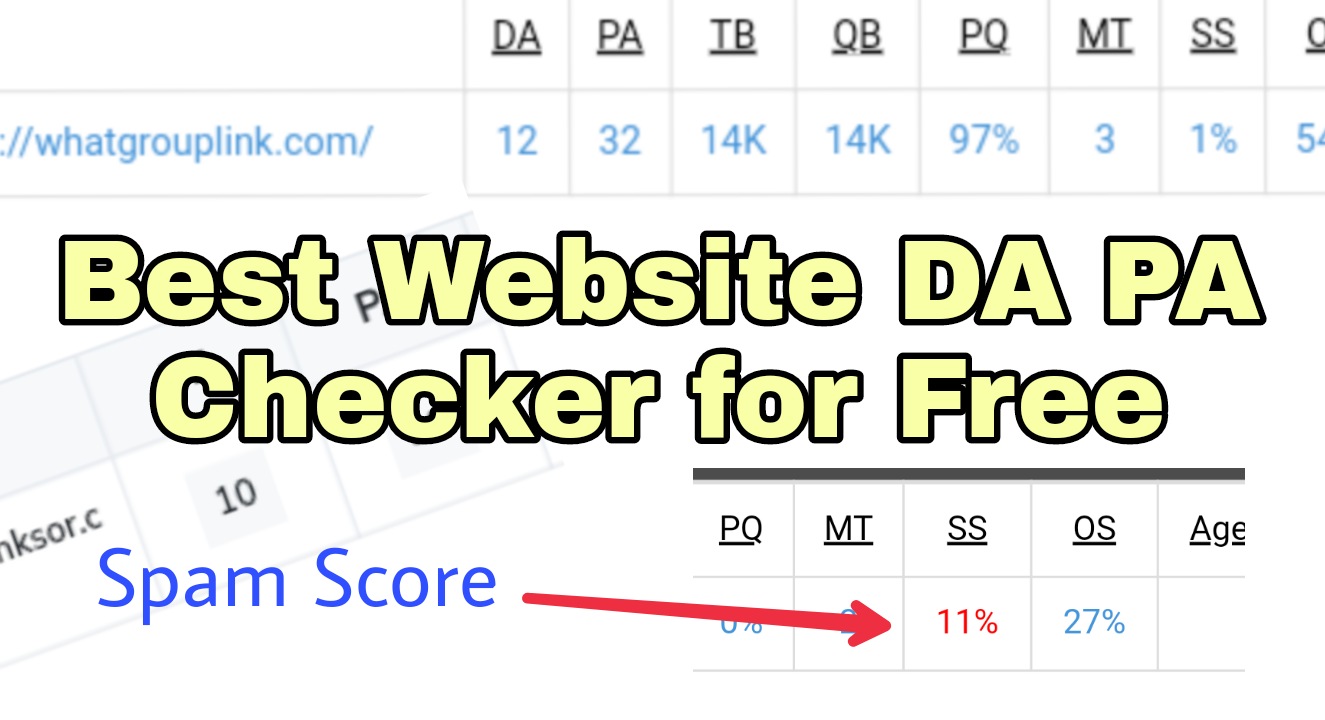 Best Website DA PA Checker for Free