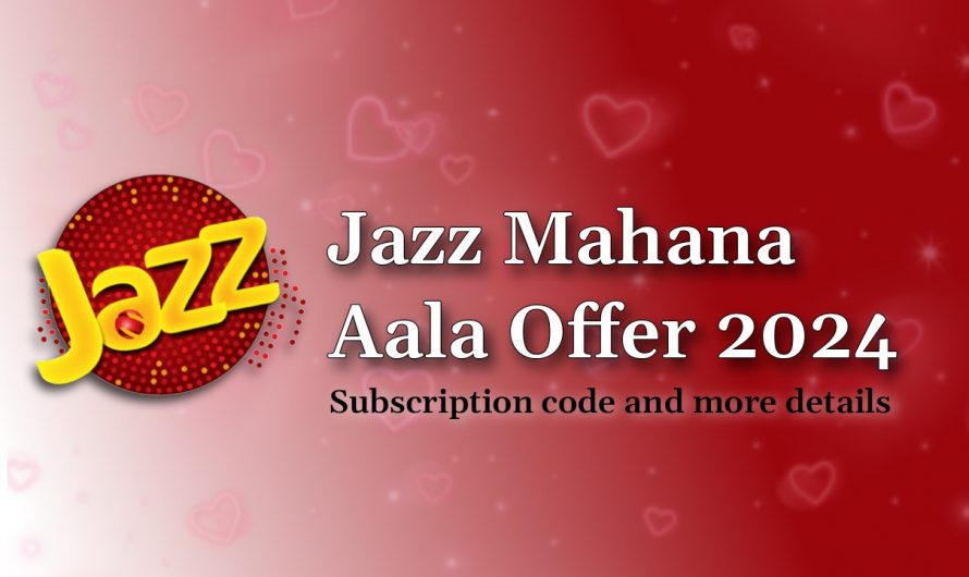 Jazz New Data Package Mahana Aala Offer 2024
