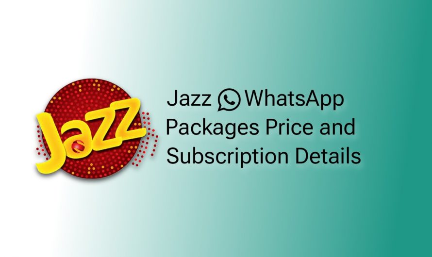 Jazz WhatsApp Packages Monthly