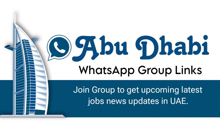 Abu Dhabi Jobs WhatsApp Group Link